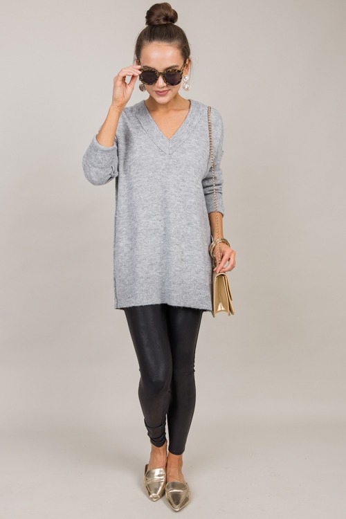 Darla V-Neck Sweater, H. Grey - 1001-3.jpg