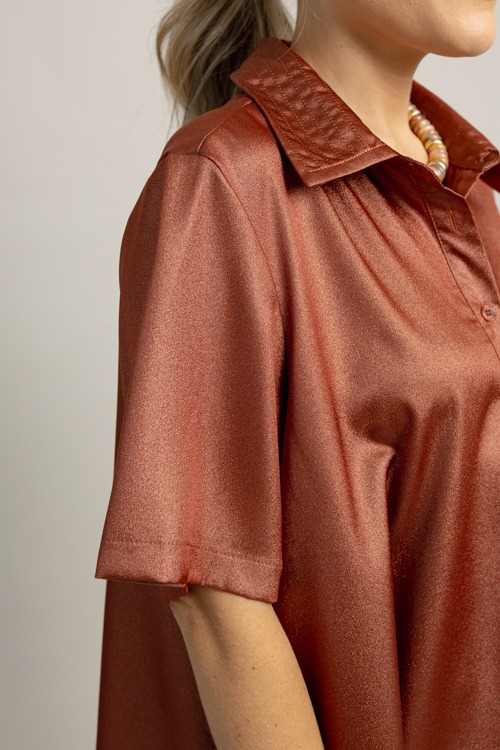 Shimmering Collared Shirt, Brown - 1001-34.jpg