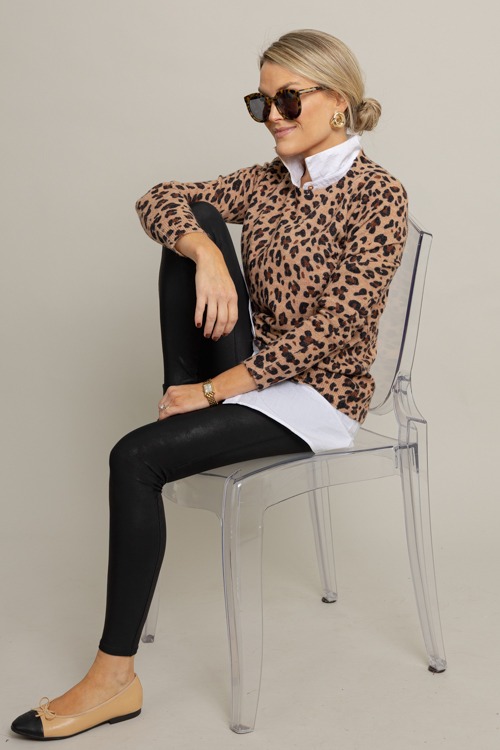 Leopard Crew Neck Sweater, Camel - 1001-59.jpg