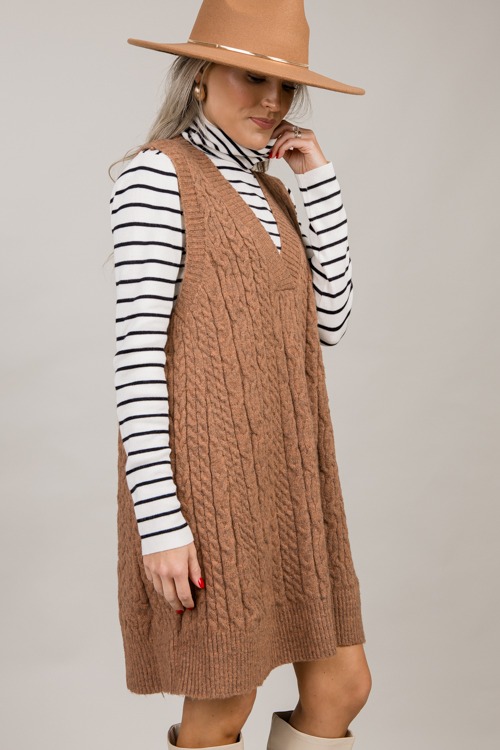 Cable Sweater Vest Tunic, Pecan - 1001-93.jpg