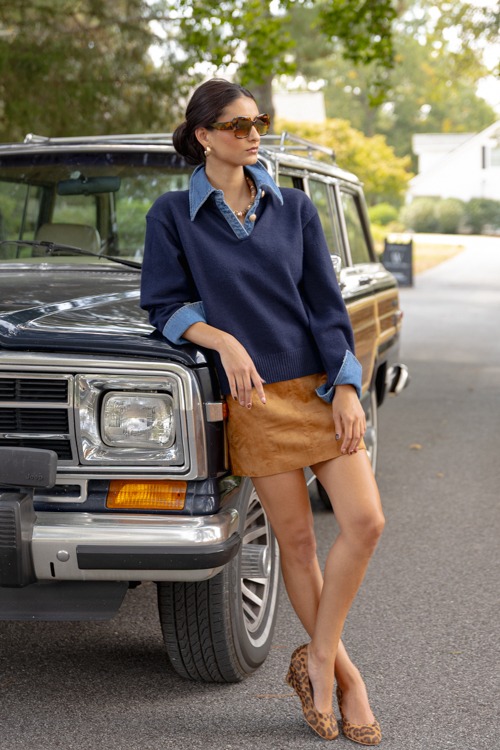 Shelby Suede Skirt, Chestnut - 1002-125h.jpg