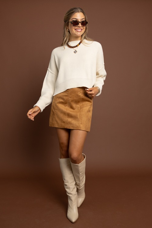 Shelby Suede Skirt, Chestnut - 1002-127.jpg