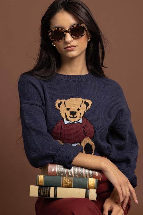 Teddy Bear Sweater, Navy - 1002-193.jpg