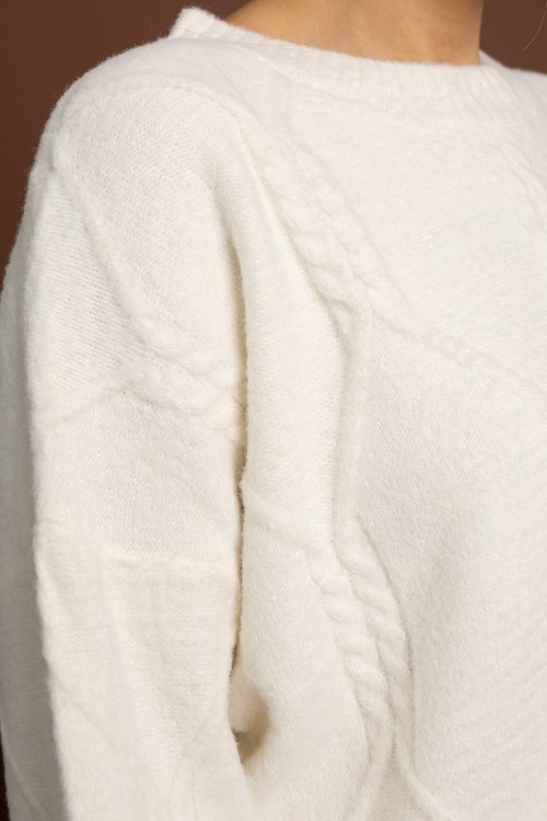 Diamond Cropped Sweater, Ivory - 1002-253.jpg