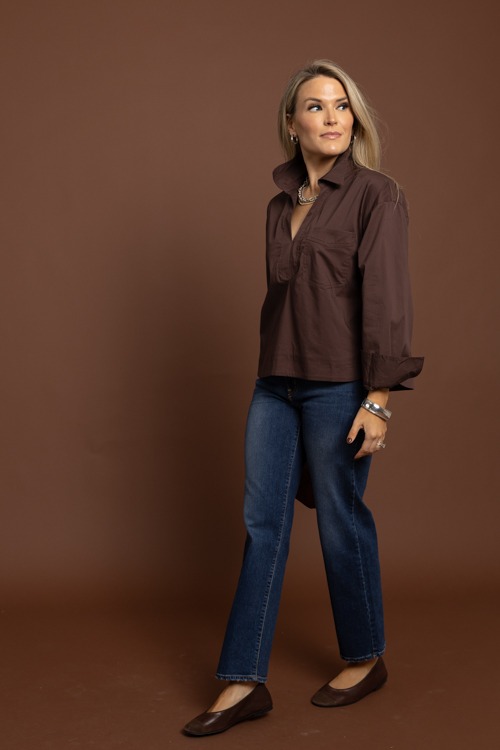 Essential Collared Shirt, Brown - 1002-271.jpg