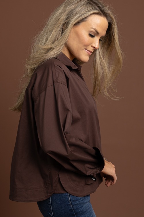 Essential Collared Shirt, Brown - 1002-274.jpg