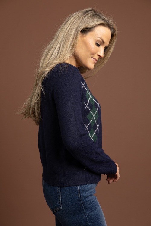 Argyle Button Cardigan, Navy - 1002-285.jpg