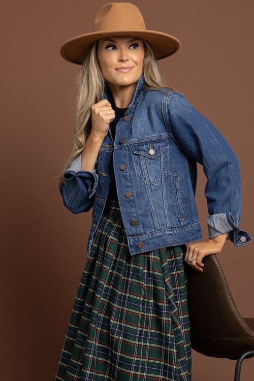 Closet Staple Denim Jacket, Medium