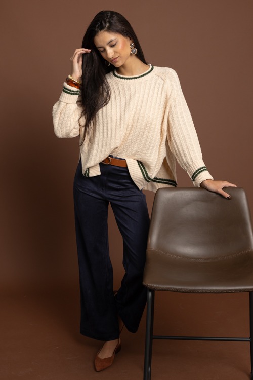 Suede Patch Pocket Pants, Dk. Navy - 1002-357h.jpg