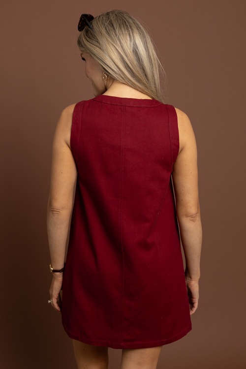 Delaney Button Dress, Burgundy - 1002-381.jpg