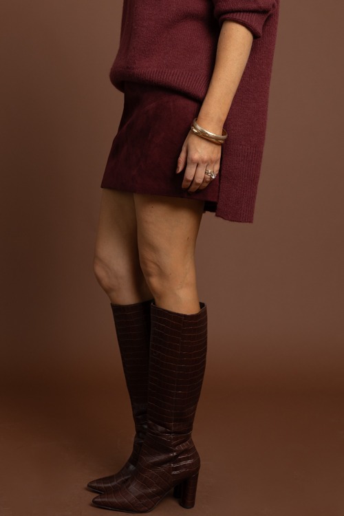 Shelby Suede Skirt, Cherry - 1002-396.jpg