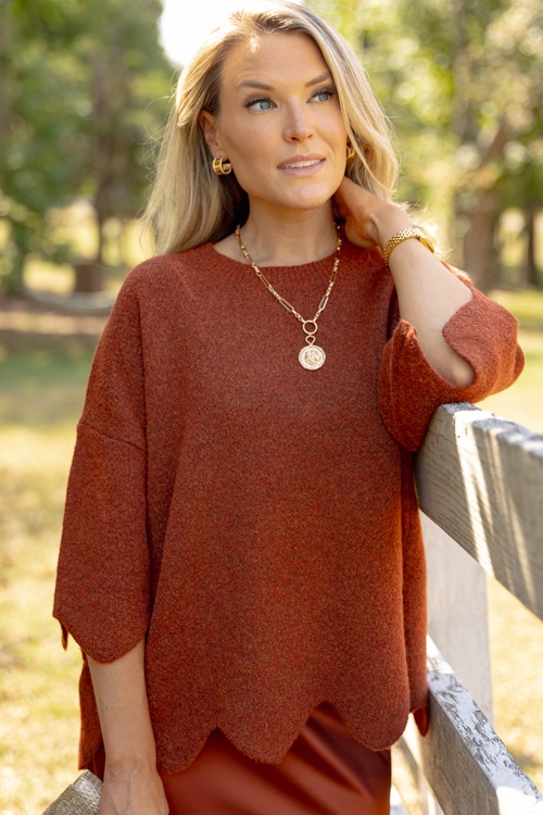 Wavy Trim Sweater, Rust - 1002-90.jpg