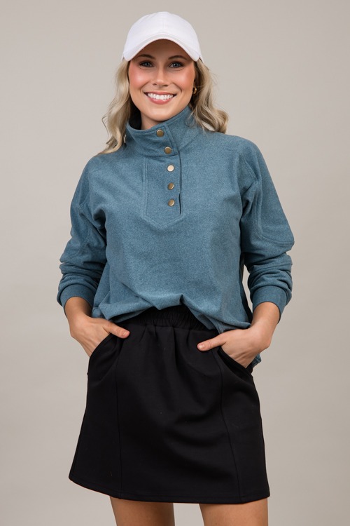 Teal Soft Sweatshirt