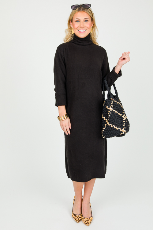 Annette Sweater Midi, Black