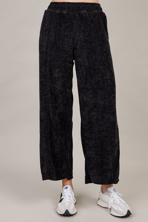 Textured Chenille Pants, Black - 1003-61h.jpg