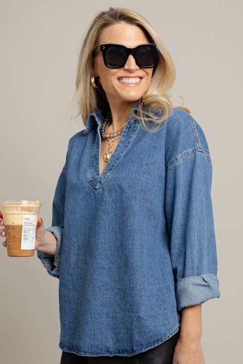 Lulu Layered Necklace, Grey - 1006-10h.jpg