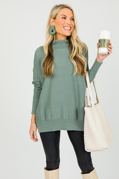 The Reese Sweater, Spruce