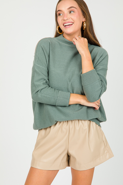 The Reese Sweater, Spruce