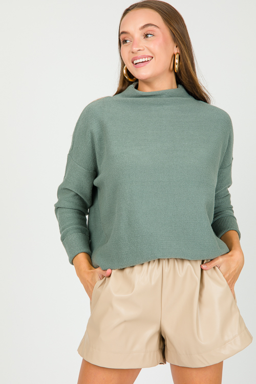 The Reese Sweater, Spruce