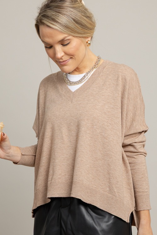 Veronica Sweater, Sand