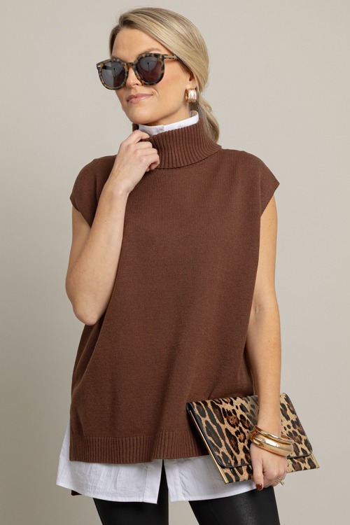 Rebecca SL Turtleneck, Espresso