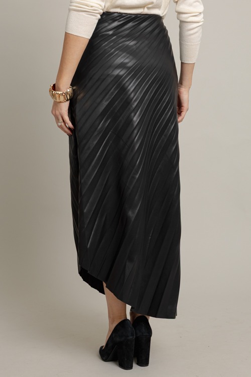 Asymmetric Pleat Leather Skirt - 1006-97.jpg
