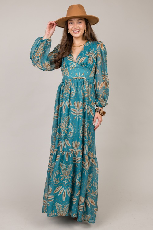 Teal The End Maxi