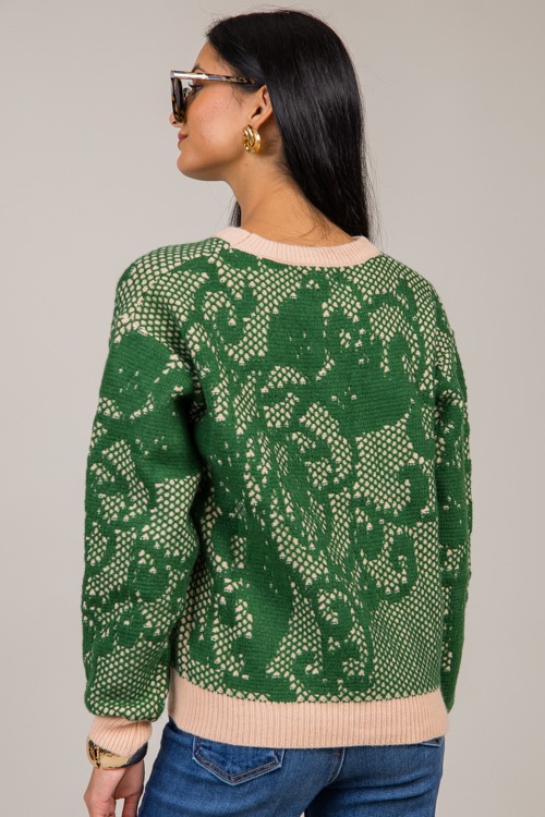 Jenn Pattern Sweater, Green Taupe - 1007-137.jpg