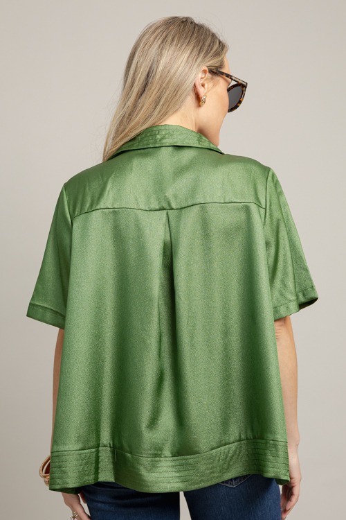 Shimmering Collared Shirt, Green - 1007-140.jpg