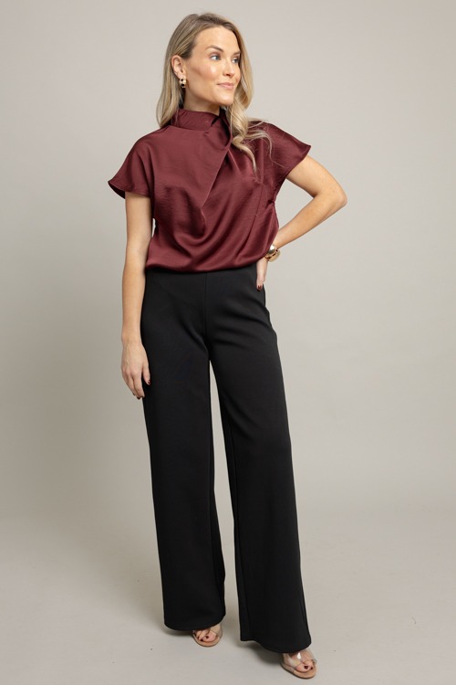 Double Crossed Blouse, Wine - 1007-144p.jpg
