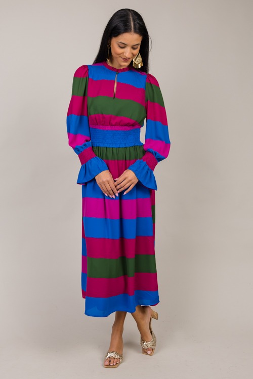 Maley Stripe Midi, Magenta Multi - 1007-155.jpg