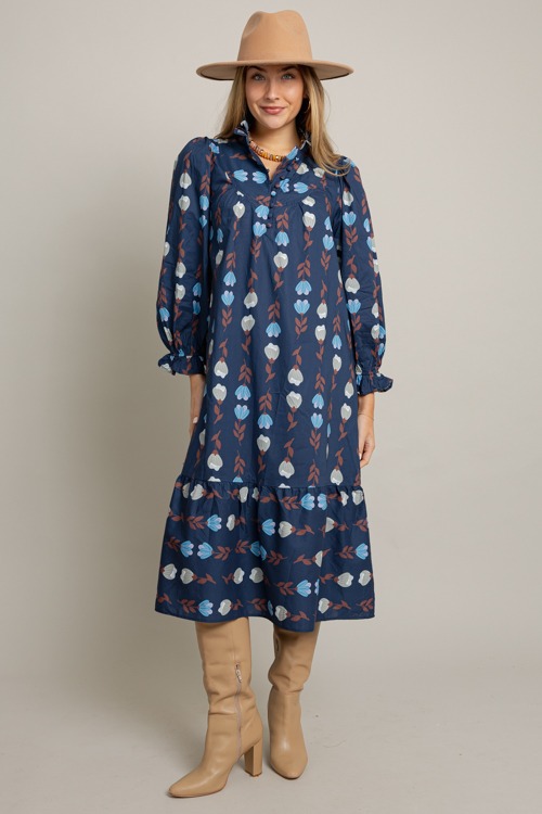 Marissa Floral Midi, Navy Mix - 1007-2h.jpg
