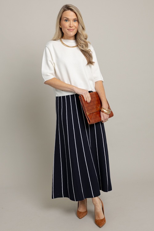 Striped Sweater Skirt, Navy/Ivory - 1007-60.jpg