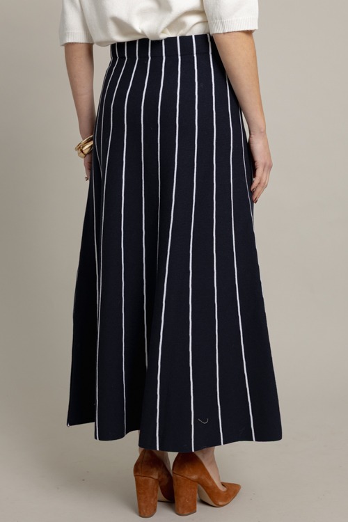 Striped Sweater Skirt, Navy/Ivory - 1007-62.jpg