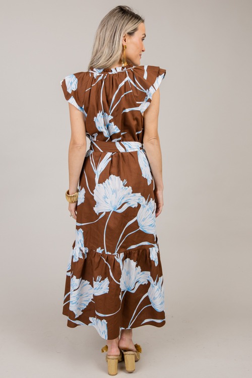 Floral Button Up Midi, Brown - 1007-68.jpg