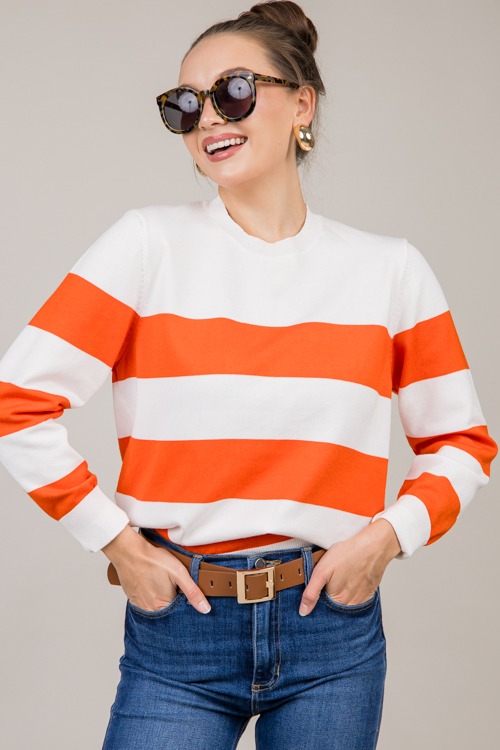 Pumpkin Stripes Sweater, Ivory/ - 1007-8.jpg