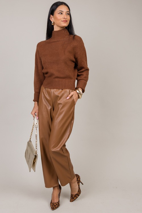 Ballard Leather Pant, Tan