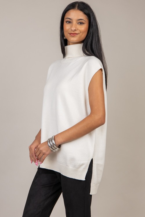 Rebecca SL Turtleneck, Off White