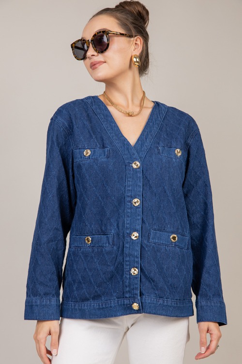 Textured Denim Button Jacket - 1008-31p.jpg