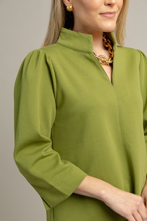 Polished Knit Top, Olive - 1008-65.jpg