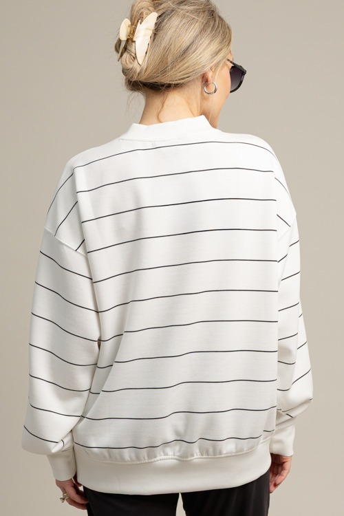 Stripe Scuba Pullover, Cream - 1008-80.jpg