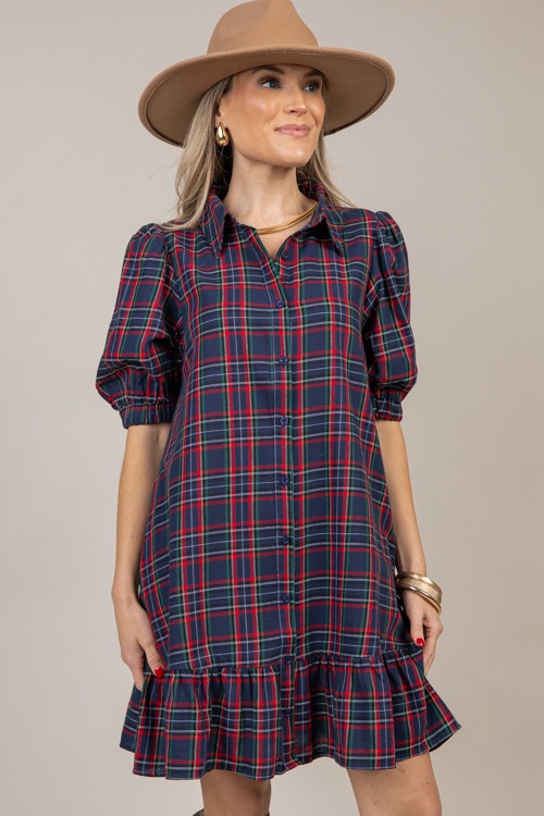 Chapman Plaid Dress, Navy Multi - 1008-99.jpg