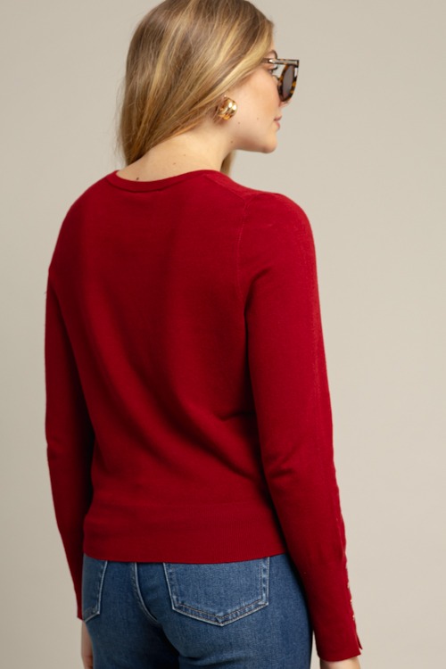 Simply Elevated Sweater, Burgundy - 1009-125.jpg