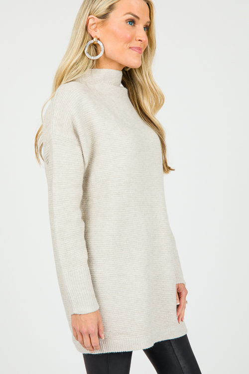 Oatmeal tunic clearance sweater