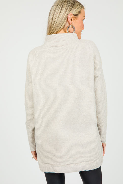 Corben Tunic Sweater Oatmeal