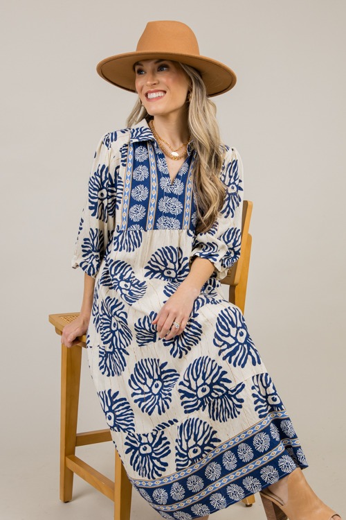 Border Print Midi, Navy - 1009-2.jpg