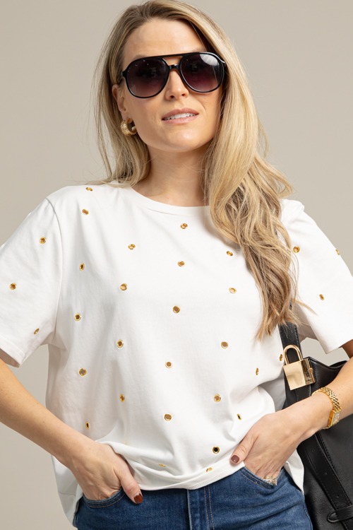Gold Grommet Tee, White - 1009-26.jpg