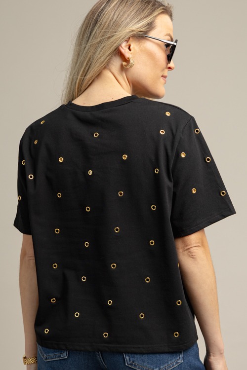 Gold Grommet Tee, Black - 1009-34h.jpg