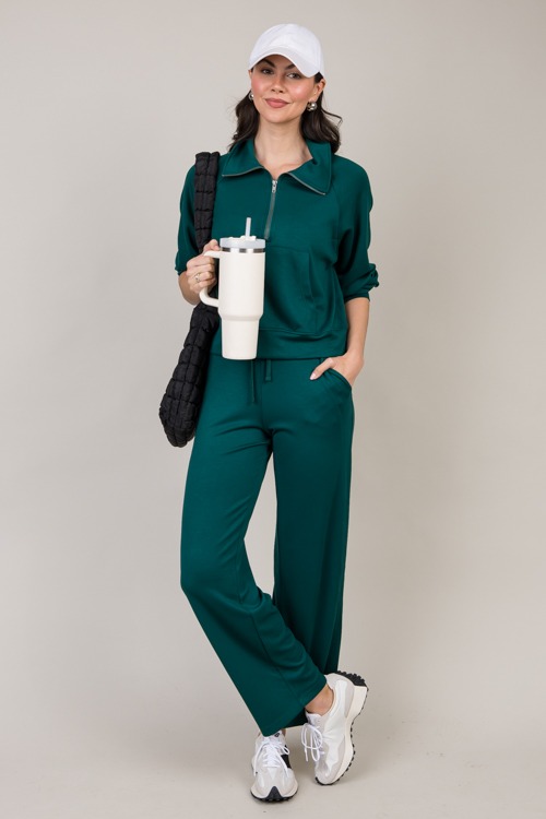 Robin Knit Pants, Dark Green - 1009-63p.jpg