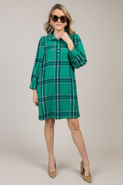 Laura Plaid Dress, Jade - 1009-9h.jpg